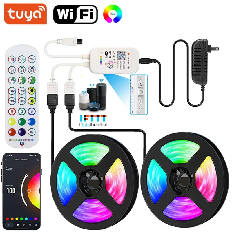 Vogliovoi Wifi Led Strip Lights 220v 5050