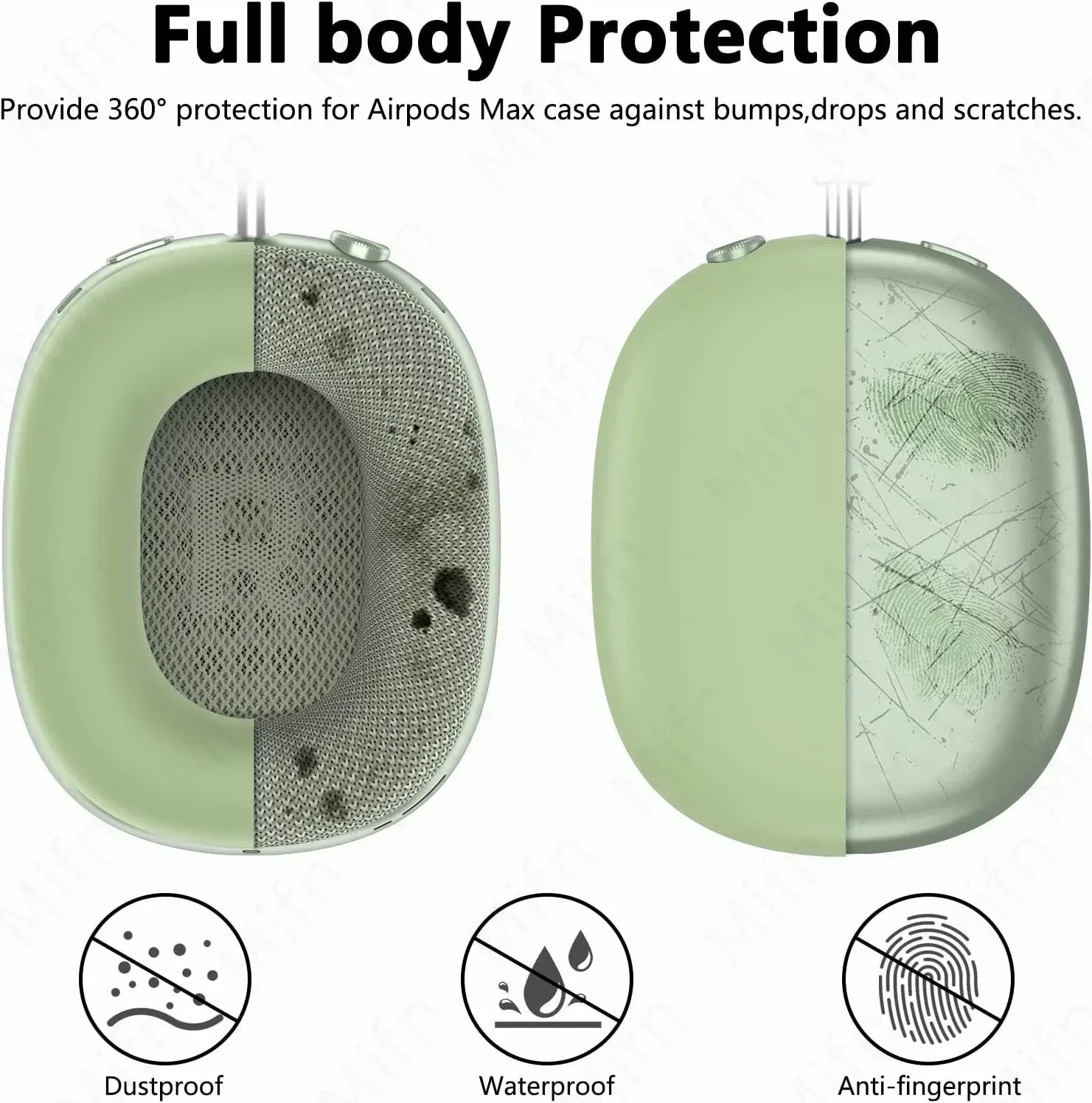 3 in 1 Soft Washable Headband Silicon Cover for AirPods Max 2021 - Gadgets