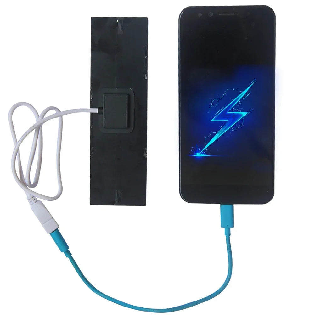 APWIKOGER Mini Solar Panel Portable Battery Mobile Phone Charging Bank