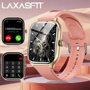LAXASFIT 2025 New Smart Watch: Bluetooth Call & Message Reminder - Gadgets