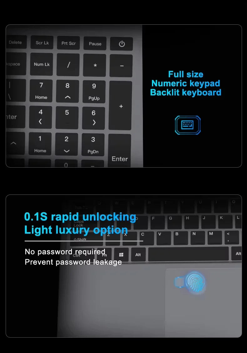 15.6" Laptop — Intel Core i7, 16GB DDR4, Up to 2TB SSD, Windows 11 — product image 20