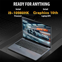 ACEKAMAS 15.6" Gaming Laptop Intel Core i9 10980HK  Windows 11 Pro Gamer PC 16GB DDR4 1TB SSD IPS Notebook Computer Laptops PC