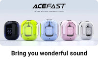 ACEFAST T6 TWS Earphone Wireless Bluetooth 5.0 Headphones Sport Gaming Headsets Noise Reduction Earbuds with Mic + Free cover - Gadgets