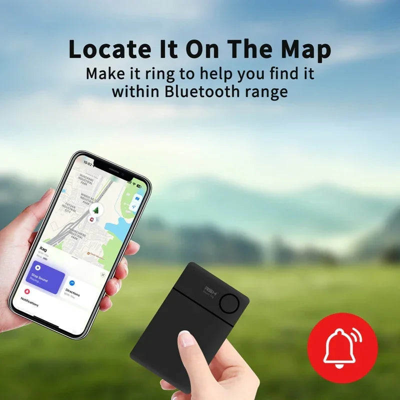 Smart Card Tracker - Wireless Rechargeable Anti-Lost Item Locator - Gadgets