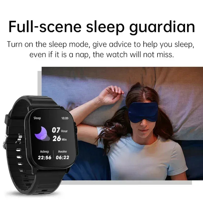 LAXASFIT T900Ultra Smartwatch - Bluetooth Talk & Fitness Tracker - Gadgets