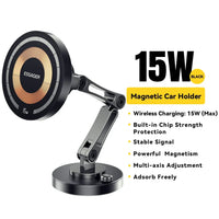 Essager Magnetic Wireless Charger Car Phone Holder 15W Fast Charging - Gadgets