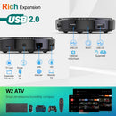 W2 ATV androidtv 11.0 Smart TV Box Amlogic S905W2 Support Google Voice Input 8K Video 4K 60fps AV1 Dual Wifi BT4.0 Media Player
