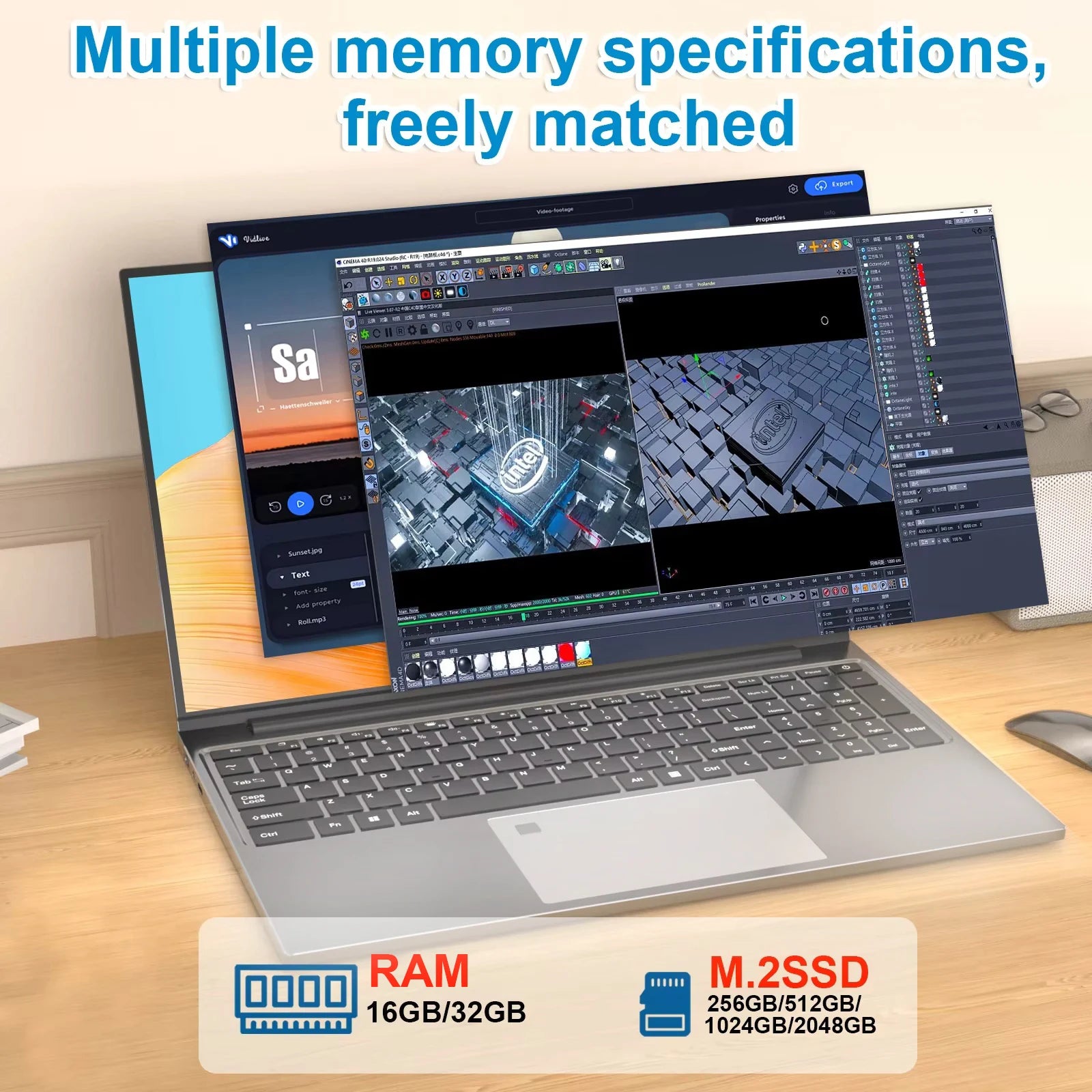 15.6“ Gaming Laptop Computer Intel i9 10980HK i3 6100 Laptop PC Gamer 16GB RAM 1TB SSD Fingerprint Unlock Notebook PC Backlight