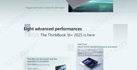 Lenovo ThinkBook 16+ 2024 – Intel Ultra 9 | 32GB DDR5 | 1TB SSD | 3.2K 165Hz | Intel ARC | Thunderbolt 4