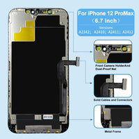 Écran OLED pour iPhone X XR XS Max, LCD Incell pour iPhone 11 12 13 Pro Max 13 Mini 14 Plus 15, écran d'affichage OLED et numériseur