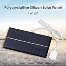 ALLOYSEED 6V Solar Panel - Versatile Multi-Purpose Battery Charger - Gadgets