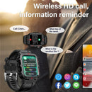LAXASFIT New Outdoor Military Smartwatch - Bluetooth Talking Fitness Watch - Gadgets