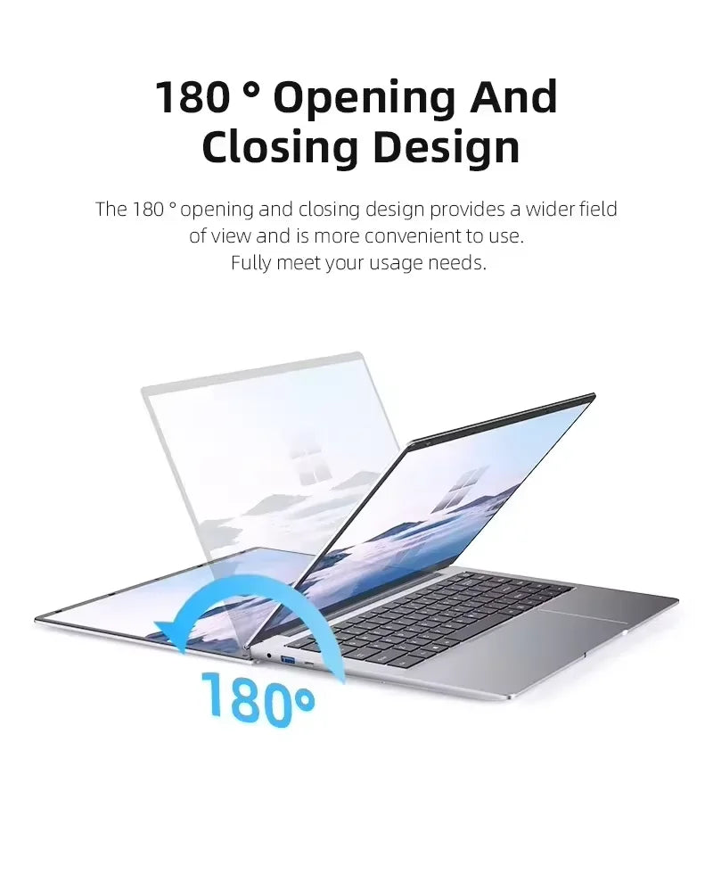 15.6" Office Laptop — Intel Atom x7, 12GB RAM, Up to 2TB SSD, Windows 11 — product image 3