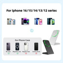 Gyuan 15W Magnetic Wireless Charger Stand for iPhone Series - Gadgets