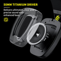 BINNUNE BW06 2.4GHz Wireless Gaming Headset with Mic - Gadgets