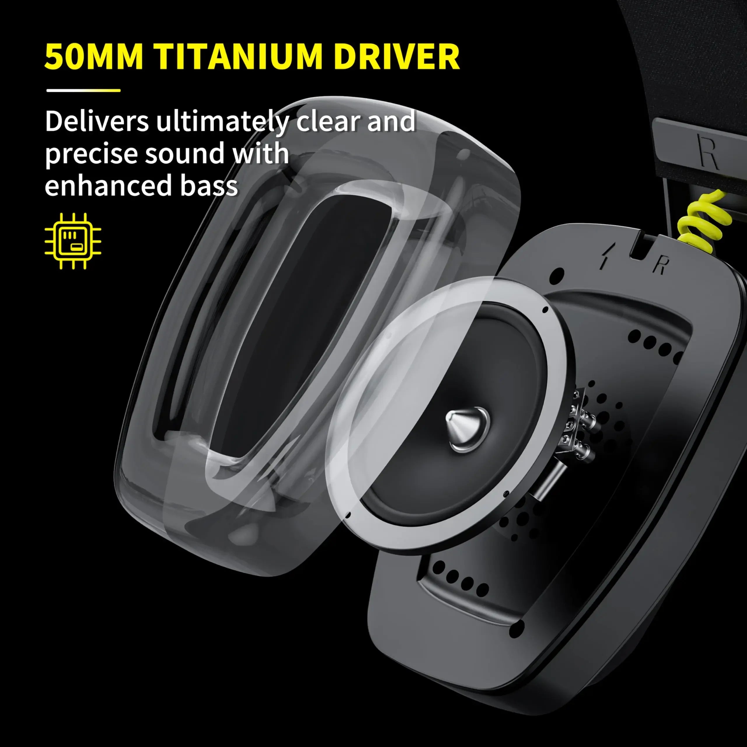 BINNUNE BW06 2.4GHz Wireless Gaming Headset with Mic - Gadgets