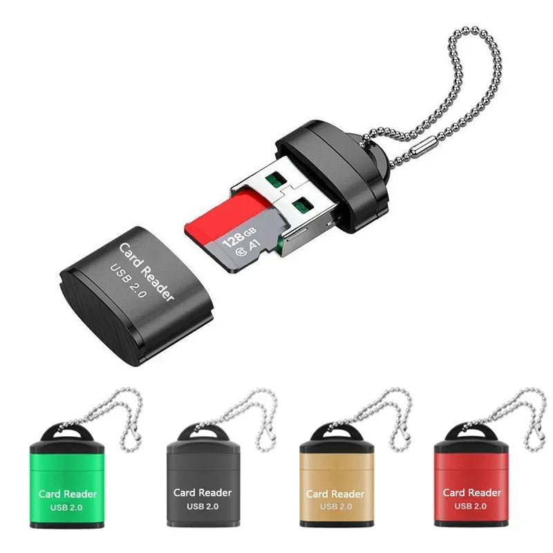 USB Micro SD/TF Card Reader - High Speed USB Adapter