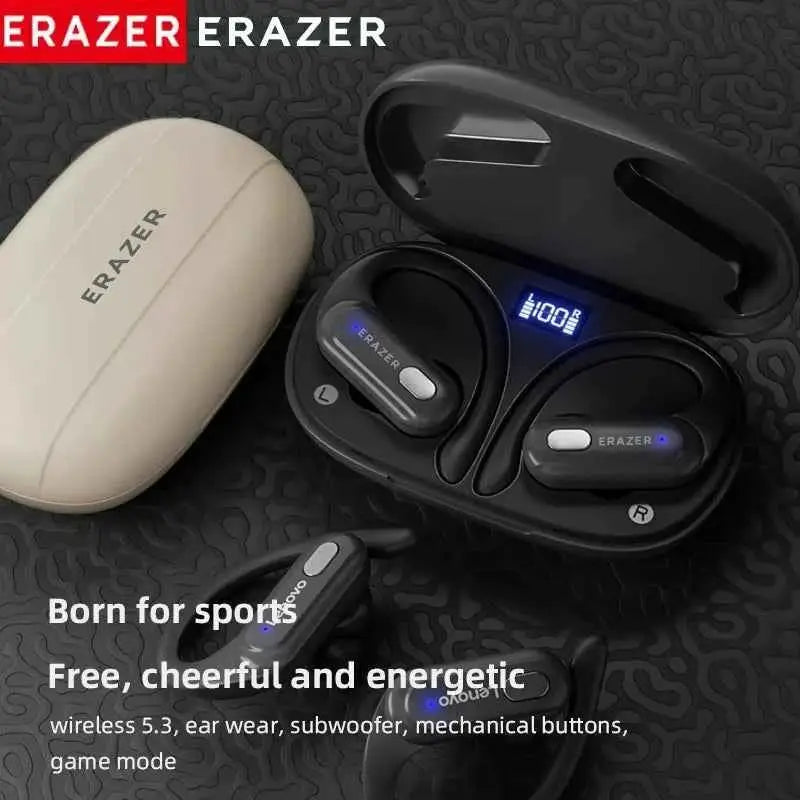 ERAZER XT60 Pro wireless in-ear headphones with charging case, Bluetooth 5.3, waterproof design