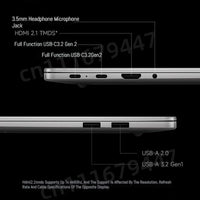 Xiaomi Laptop REDMI Book 14 /REDMI Book 16 R5-7535H/R7-7735H 16G 512G SSD Thin Notebook Game Office Design Laptop