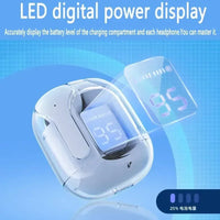 Original T2 Wireless Bluetooth Earphone Transparent HIFI Headphones - Gadgets