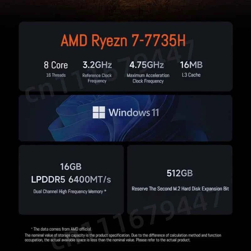 Xiaomi Laptop REDMI Book 14 /REDMI Book 16 R5-7535H/R7-7735H 16G 512G SSD Thin Notebook Game Office Design Laptop