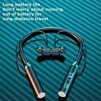 XYJS Wireless Bluetooth Earphones Neckband Headphones - Gadgets
