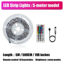 Smart LED Strip Lights with Wireless Remote Control - Gadgets