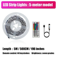 Smart LED Strip Lights with Wireless Remote Control - Gadgets