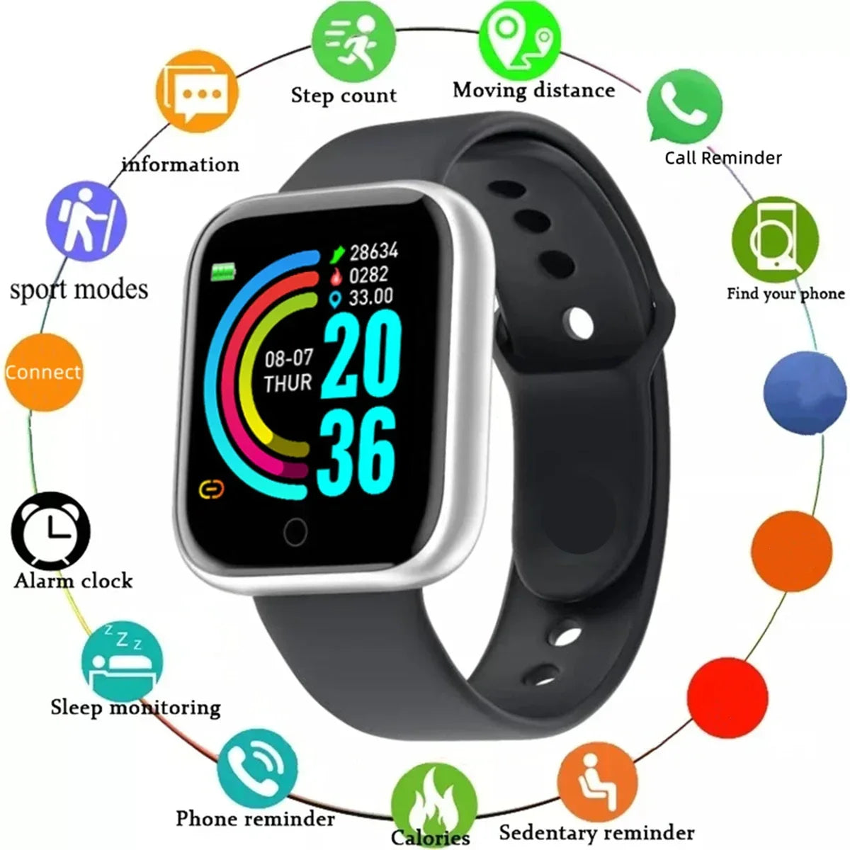 CHAONB Smartwatch for Men and Women - Gadgets