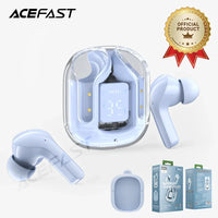 ACEFAST T6 TWS Earphone Wireless Bluetooth 5.0 Headphones Sport Gaming Headsets Noise Reduction Earbuds with Mic + Free cover - Gadgets