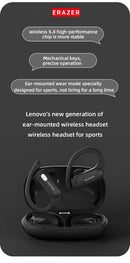 ERAZER XT60 PRO wireless in-ear headphones by Technova with black charging case