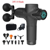24V Professional Massage Gun with Hot and Cold Compress - Gadgets