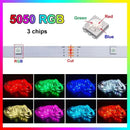 Smart LED Strip Lights 5050 RGB - Remote Control Flexible Tape - Gadgets