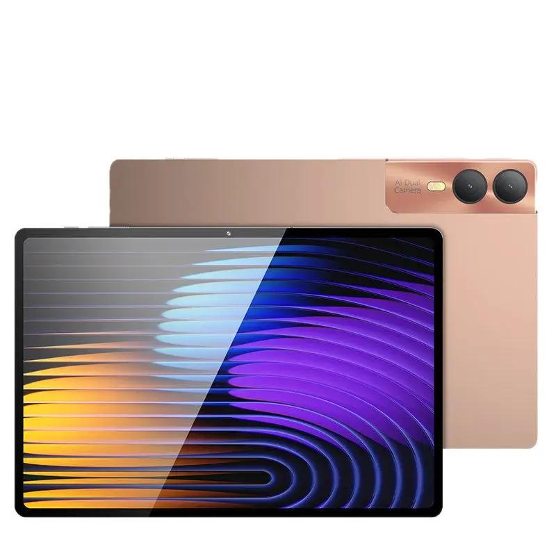 Dimensity 9500 tablet, 14-inch display, rose-gold back with AI dual camera module