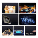 RyGadgets Dimensity 9500 tablet collage: 14-inch display, 144Hz, 2TB storage, 5G WiFi, 20000mAh battery, 490g